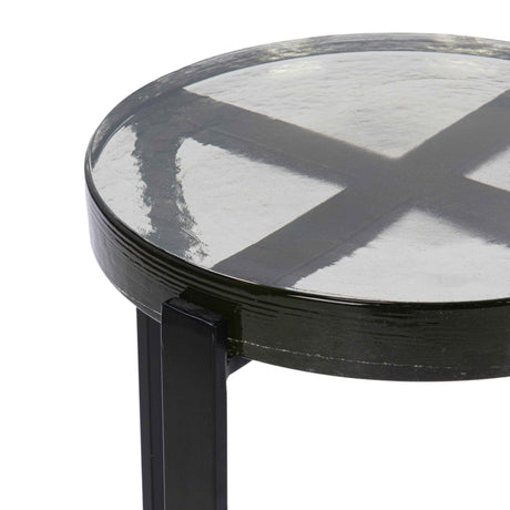 Gallie Black Accent Table by Classic Home at Eve Furniture