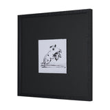 Galloping Gracefully by Santhosh ch Hand-Embellished Framed Artwork Matted under Glass by Mercana at Eve Furniture