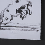 Galloping Gracefully by Santhosh ch Hand-Embellished Framed Artwork Matted under Glass by Mercana at Eve Furniture