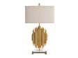 Galveston Gold/Brass Table Lamp by Crestview at Eve Furniture