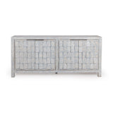Gama 4 Door Cabinet - Blue Washed by Classic Home at Eve Furniture