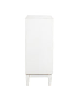 Gambon White Rectangular 2-Door Accent Cabinet