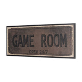 Game Room SM by Mercana Studio a Hand Embellished Framed Art Print by Mercana at Eve Furniture