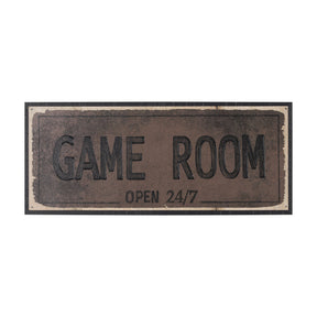 Game Room SM by Mercana Studio a Hand Embellished Framed Art Print by Mercana at Eve Furniture