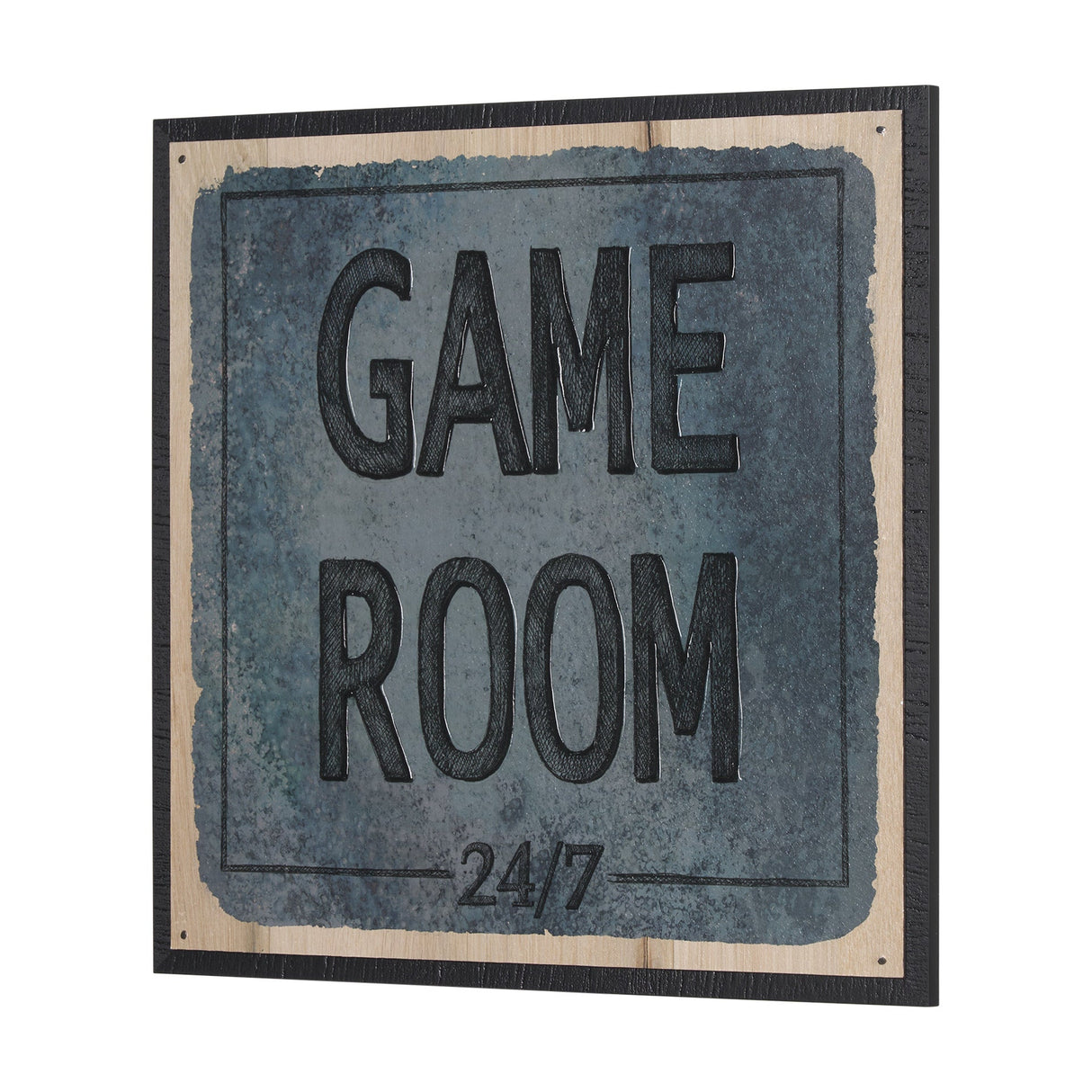 Game Room SQ by Mercana Studio a Hand Embellished Framed Art Print by Mercana at Eve Furniture