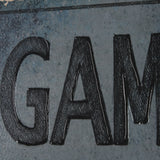Game Room SQ by Mercana Studio a Hand Embellished Framed Art Print by Mercana at Eve Furniture