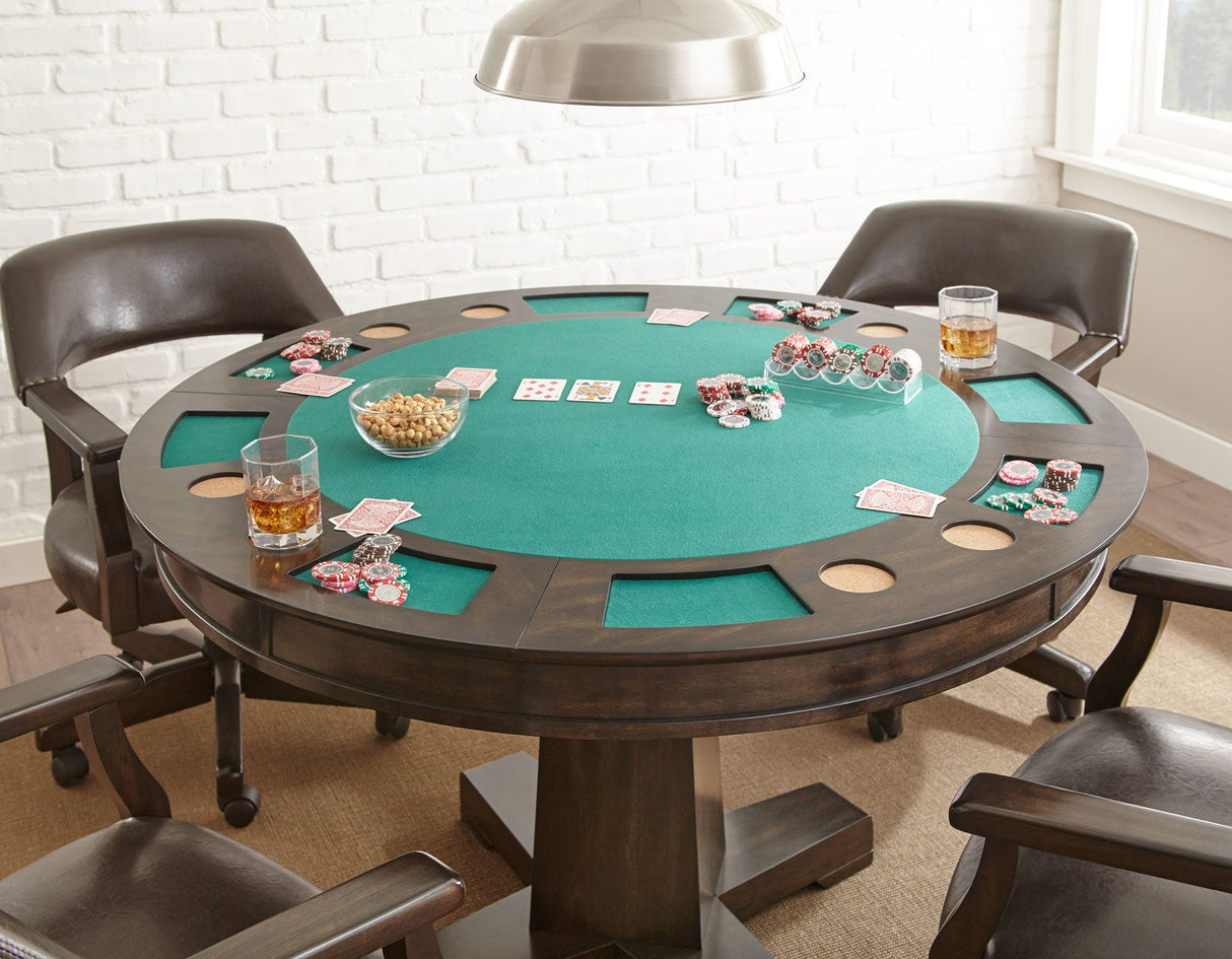 Game Table and Chairs, Ruby, 6-Piece