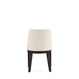 Gansevoort Faux Leather Dining Chair in Cream (set of 4) by Manhattan Comfort at Eve Furniture