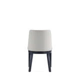 Gansevoort Faux Leather Dining Chair in Stone Grey (set of 4) by Manhattan Comfort at Eve Furniture