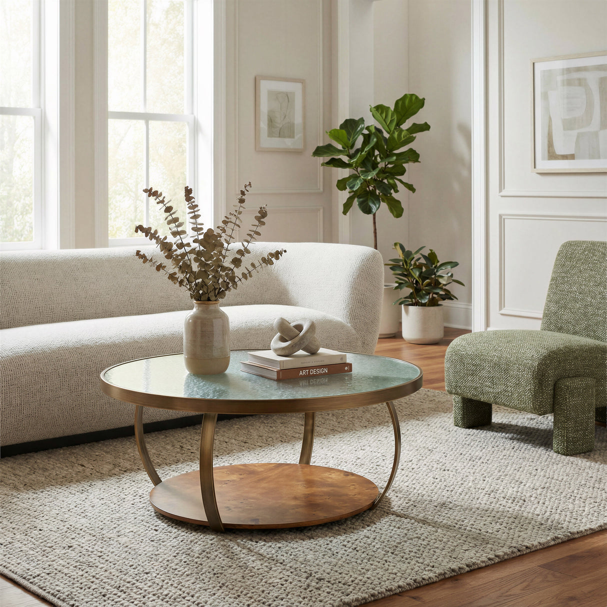 Gara Multicolor Coffee Table by Zuomod at Eve Furniture