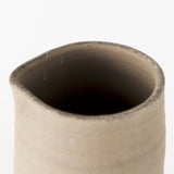 Garand Large Two-Toned Black/Natural Ceramic Jug by Mercana at Eve Furniture