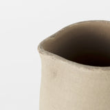 Garand Large Two-Toned Black/Natural Ceramic Jug by Mercana at Eve Furniture