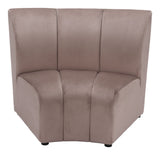 Garbi Beige Modular Sectional by Zuomod at Eve Furniture