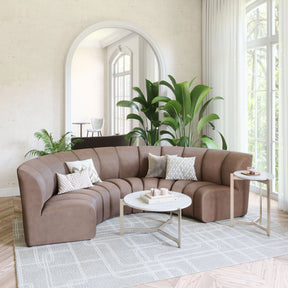 Garbi Beige Modular Sectional by Zuomod at Eve Furniture