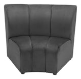 Garbi Black Modular Sectional by Zuomod at Eve Furniture