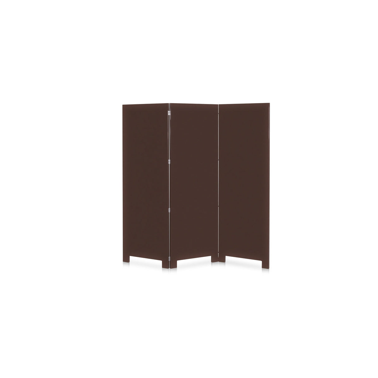 Garbo Dark Brown Lacquer Screen by Moe's Home at Eve Furniture