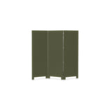 Garbo Deep Olive Lacquer Screen by MOES at Eve Furniture