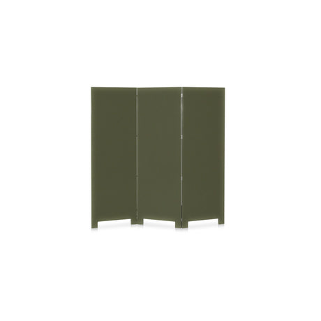 Garbo Deep Olive Lacquer Screen by MOES at Eve Furniture