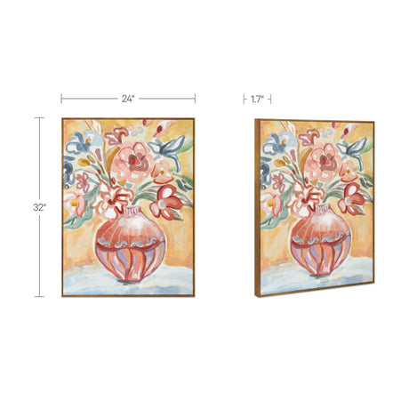 Gardener Multicolor Framed Painting by MOES at Eve Furniture