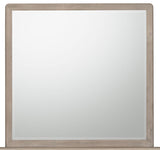 Gardenia Beveled Glass Wall or Dresser Mirror in Chai by Modus Furniture at Eve Furniture