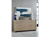 Gardenia Six Drawer Oak Wood Dresser in Chai by Modus Furniture at Eve Furniture