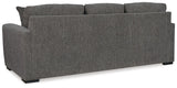 Gardiner Pewter Reversible Sofa Chaise by Ashley at Eve Furniture