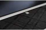 Gardoni White/Black Coffee Table and 2 Chairside End Tables by Ashley at Eve Furniture