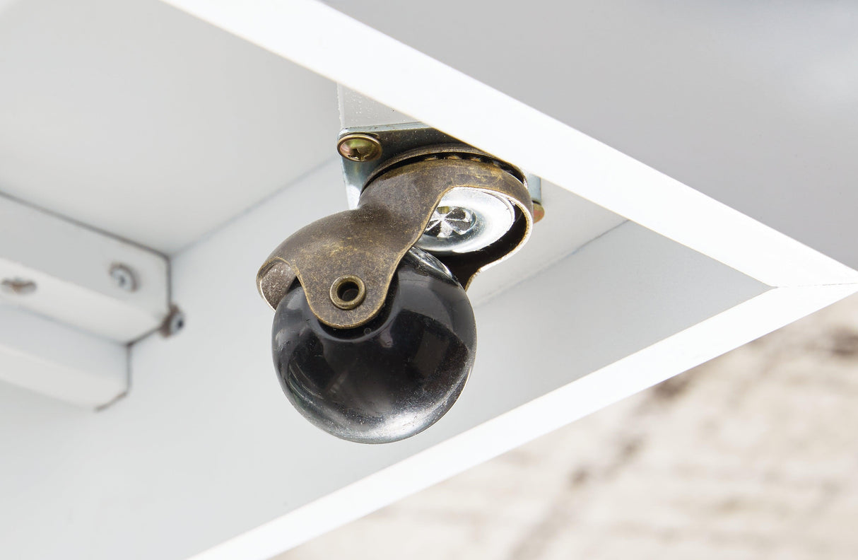 Gardoni White/Black Coffee Table by Ashley at Eve Furniture