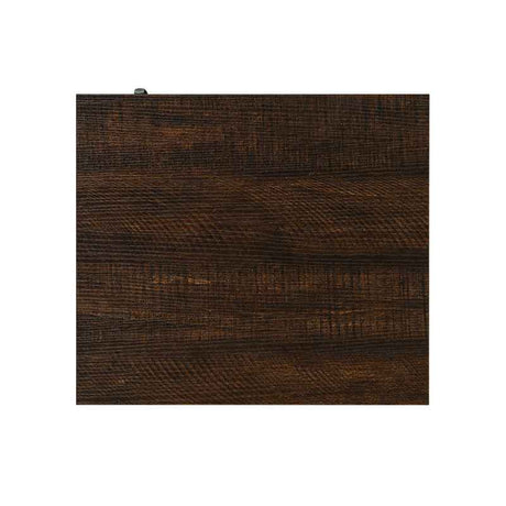 Garibaldi Brown/Gray Side Table by Furniture of America at Eve Furniture