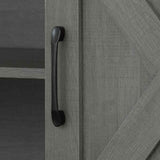 Garibaldi Brown/Gray TV Stand by Furniture of America at Eve Furniture