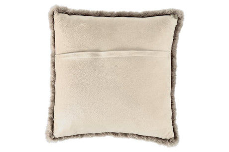 Gariland Taupe Pillow by Ashley at Eve Furniture