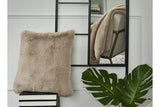 Gariland Taupe Pillow by Ashley at Eve Furniture