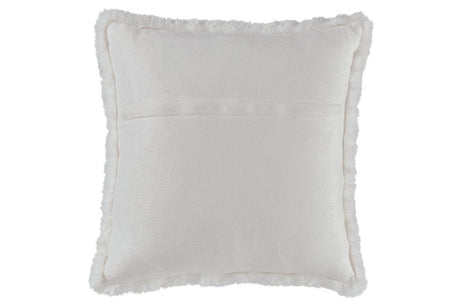 Gariland White Pillow by Ashley at Eve Furniture