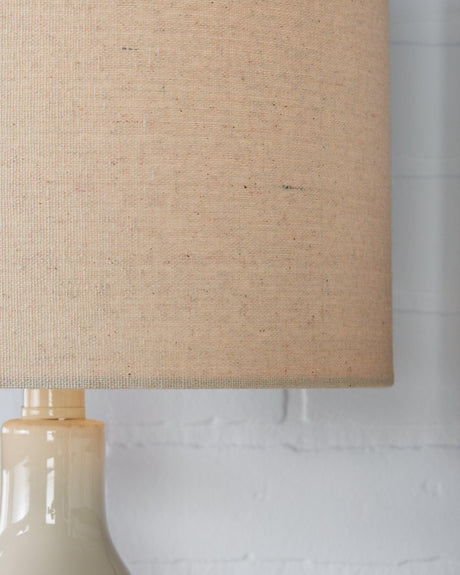 Garinton Cream Table Lamp by Ashley at Eve Furniture