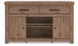Garistyn Brown 62" TV Stand by Ashley at Eve Furniture