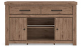 Garistyn Brown 62" TV Stand by Ashley at Eve Furniture