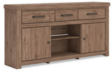 Garistyn Brown 73" TV Stand by Ashley at Eve Furniture