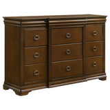 Garland Brown Cherry 11-drawer Bedroom Dresser Cabinet by Coaster at Eve Furniture