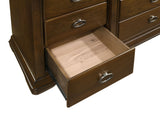 Garland Brown Cherry 11-drawer Bedroom Dresser with Mirror by Coaster at Eve Furniture