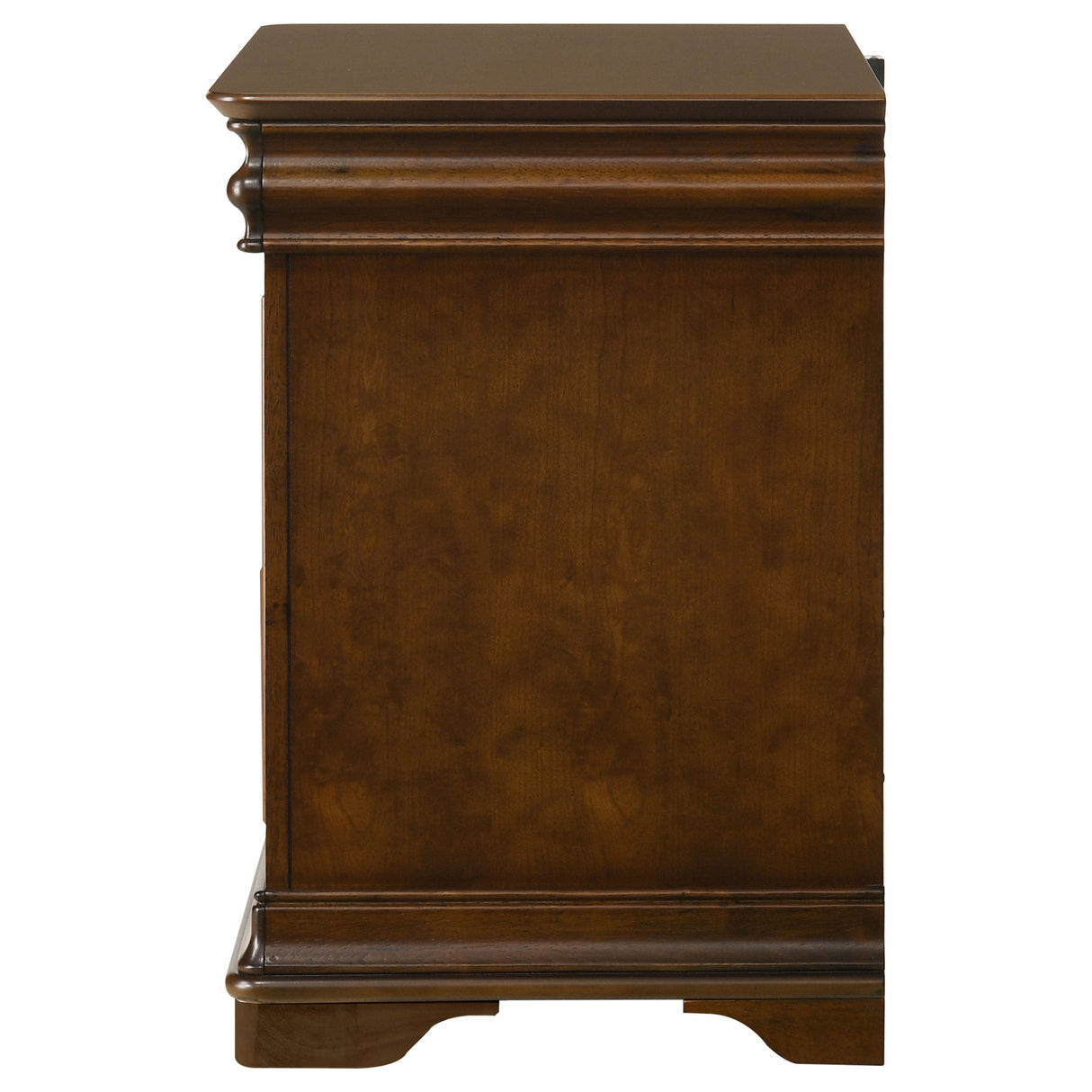 Garland Brown Cherry 3-drawer Nightstand Bedside Table by Coaster at Eve Furniture