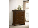 Garland Brown Cherry 4-drawer Bedroom Chest of Drawers by Coaster at Eve Furniture