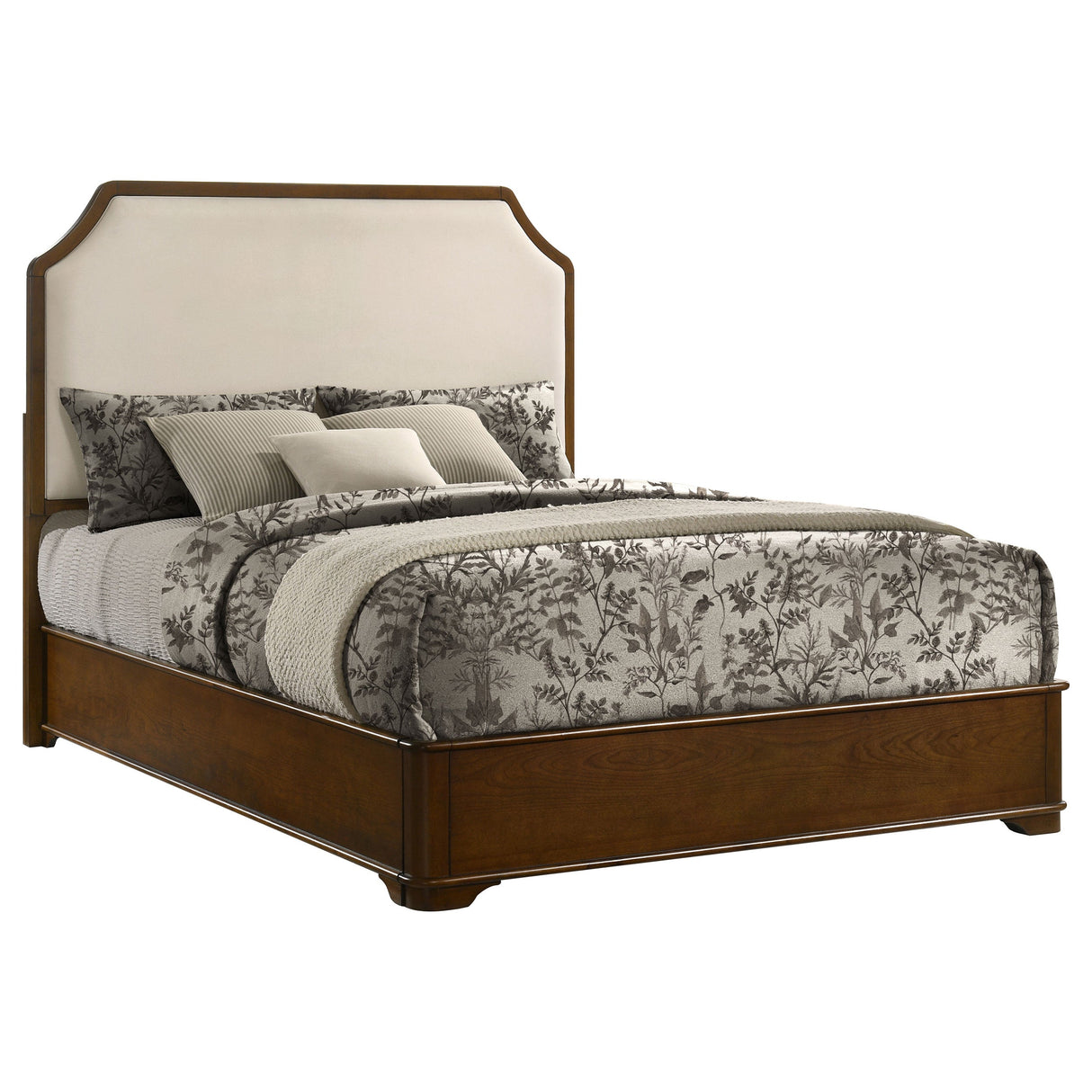 Garland Brown Cherry 58-inch Queen Panel Bed by Coaster at Eve Furniture