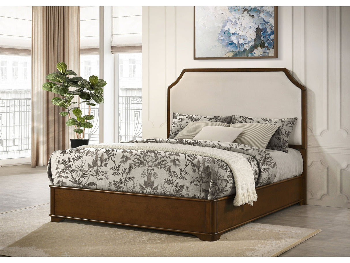 Garland Brown Cherry 58-inch Queen Panel Bed by Coaster at Eve Furniture