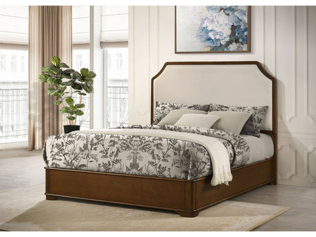 Garland Brown Cherry 58-inch Queen Panel Bed by Coaster at Eve Furniture