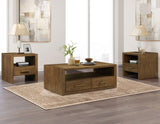 Garland Castered Coffee Table, Toffee Finish by Steve Silver at Eve Furniture