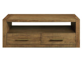 Garland Castered Coffee Table, Toffee Finish by Steve Silver at Eve Furniture