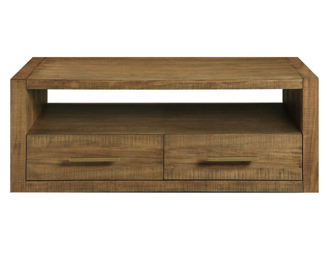 Garland Castered Coffee Table, Toffee Finish by Steve Silver at Eve Furniture