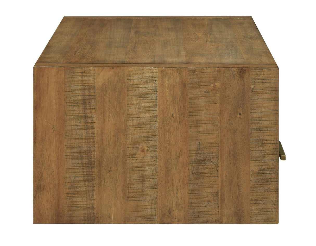 Garland Castered Coffee Table, Toffee Finish by Steve Silver at Eve Furniture