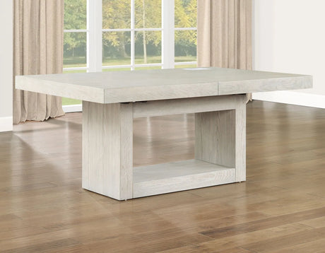 Garland Distressed Greige Dining Room Set by Steve Silver at Eve Furniture