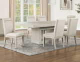Garland Distressed Greige Dining Room Set by Steve Silver at Eve Furniture